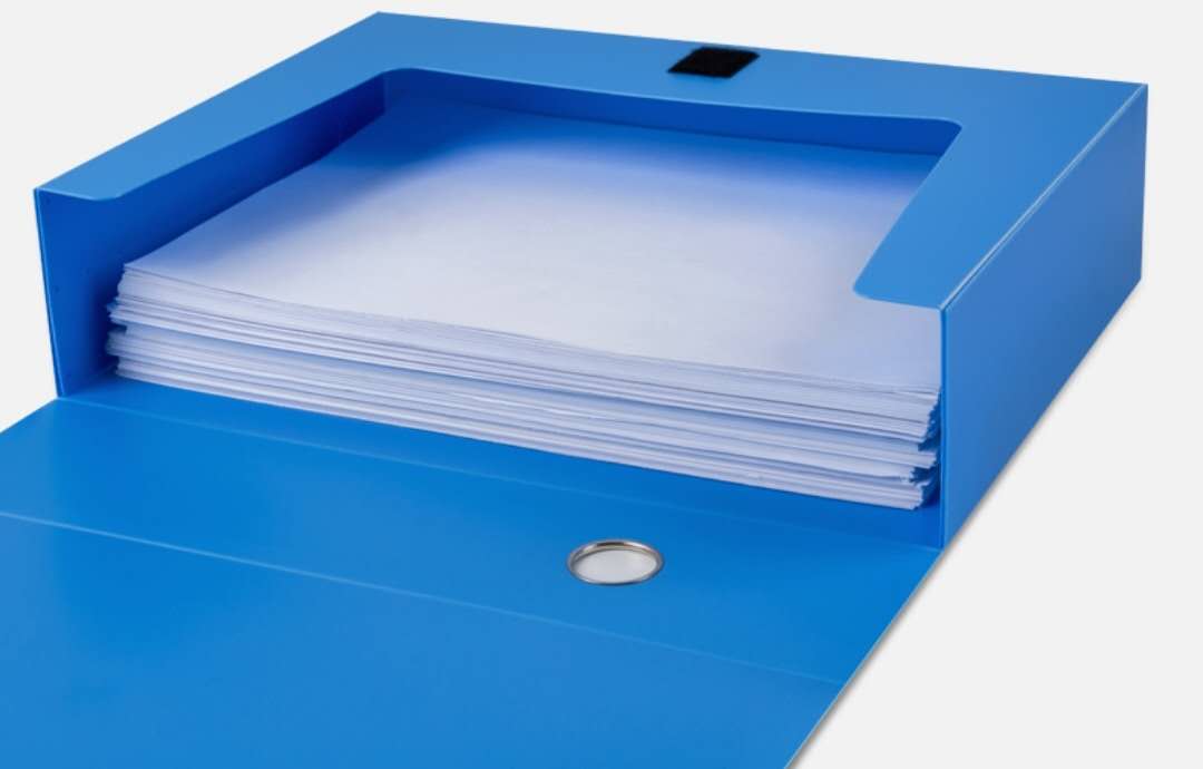 Blue File Box A88012